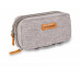 Gray isothermal bag for diabetics