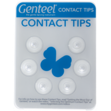 Genteel #4 Replacement Contact Tips – White (6 pack)