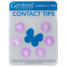 Genteel #6 Replacement Contact Tips – Violet (6 pack)