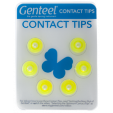 Genteel #2 Replacement Contact Tips – Yellow (6 pack)