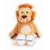 LENNY® THE LION PLUSH AND PUMP CARRYING CASE