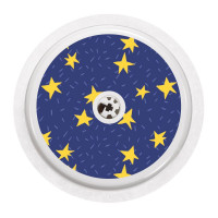 FreeStyle Libre Sticker - Dark Blue Stars
