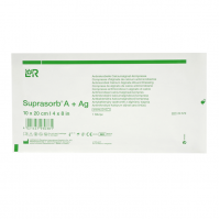 Suprasorb® A+Ag 10cm x 20cm - 1pc - antibacterial dressing with calcium alginate and silver