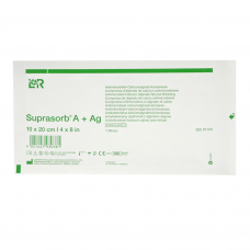 Suprasorb® A+Ag 10cm x 20cm - 1pc - antibacterial dressing with calcium alginate and silver