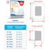 Aquabloc POST-OP 5x7cm (5) antibacterial adhesive bandages