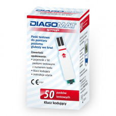 Diagomat glucose test strips 50 pieces