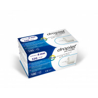 Droplet® 32G 8mm x 0.23mm pen needles - 100 pcs