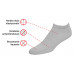 MINI BAMBOO seamless, bamboo, antibacterial, antifungal and anti-odor short socks