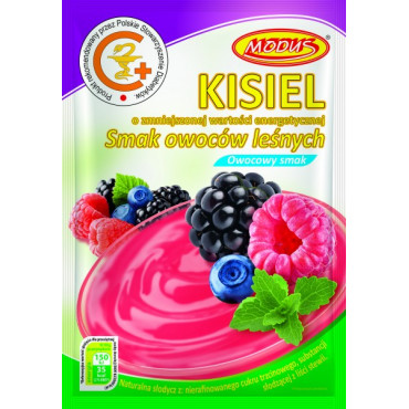 Jelly with forest fruit flavor 49g