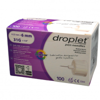 Droplet Pen Need-le (0.25mm) x 8mm 31G (100 count) 