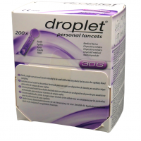 Droplet lancets 28G (0,36mm) universal 200 pieces pack