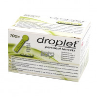 Droplet lancets 33G (0.20mm) universal 100 pieces pack