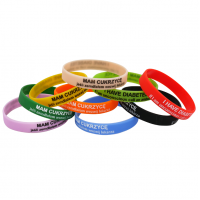 Silicone 'I have diabetes' band small