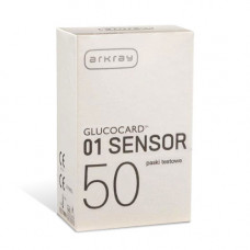 Glucocard 01 Sensor glucose test strips 50 pcs
