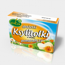 Xylitol candy orange flavor 40g sugar-free