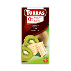 White chocolate with kiwi Torras 75 g