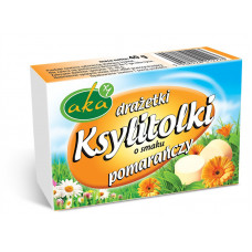 Xylitol candy orange flavor 40g sugar-free
