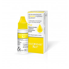 Glucosense / iXell control solution with a low glucose concentration